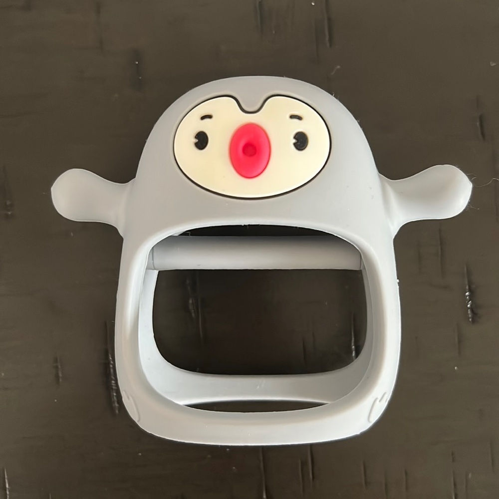 Smily Mia Penguin Pacifier Soothing Teether